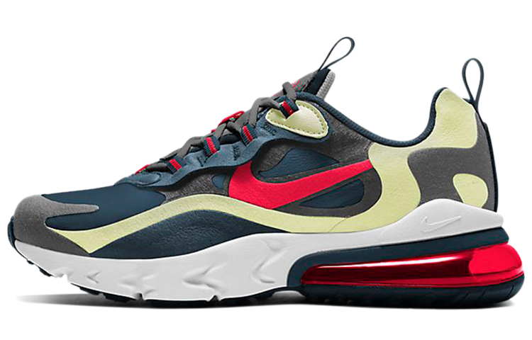 Nike Air Max 270 Iron Grey Lime Crimson GS