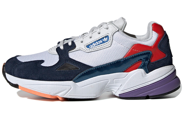 Adidas Originals Falcon Crystal White Collegiate Navy Women's