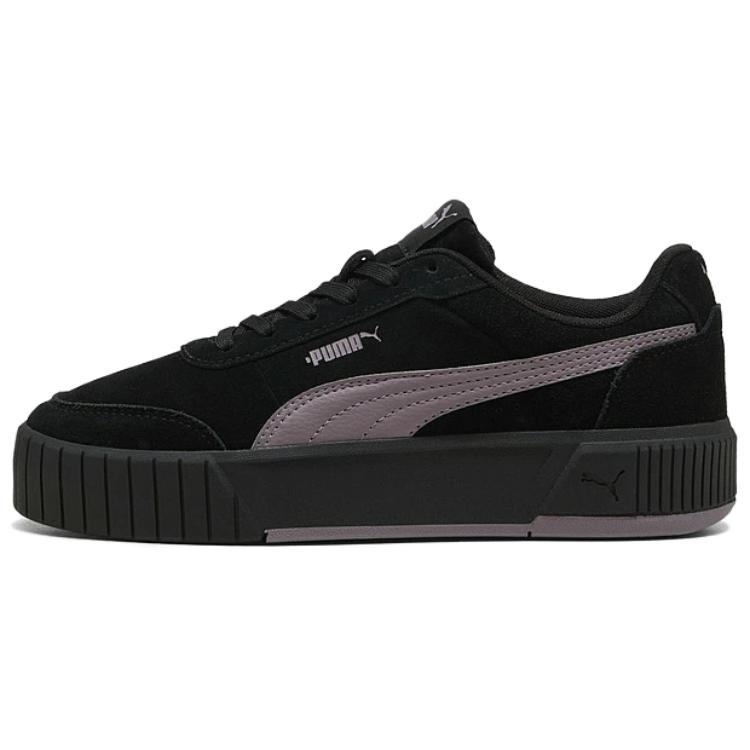 PUMA Abrasion Resistant Low Top Skateboard Shoes Women's Black