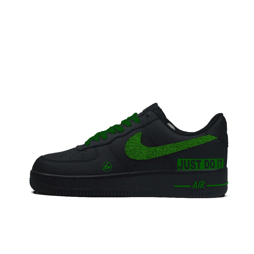 Nike Air Force 1 Coverage Warm Low-Top Skateboard Shoes Unisex Black