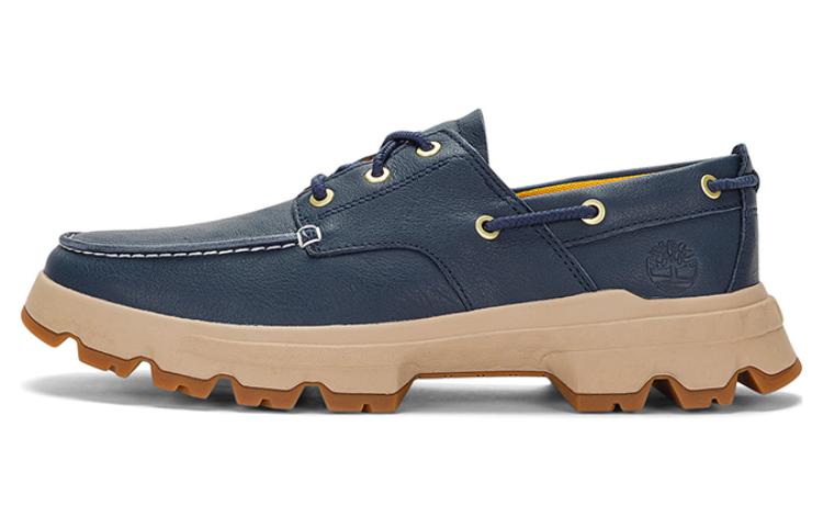 Timberland Greenstride Originals Ultra Leather Boat Shoes 'Blue'