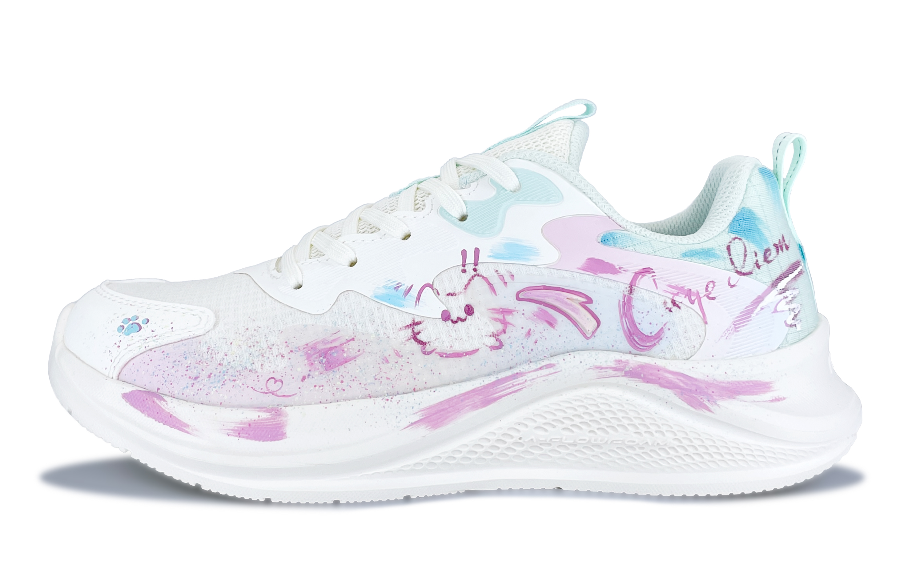 ANTA Wander 2 Running Shoes Women's Low top Blue/Pink