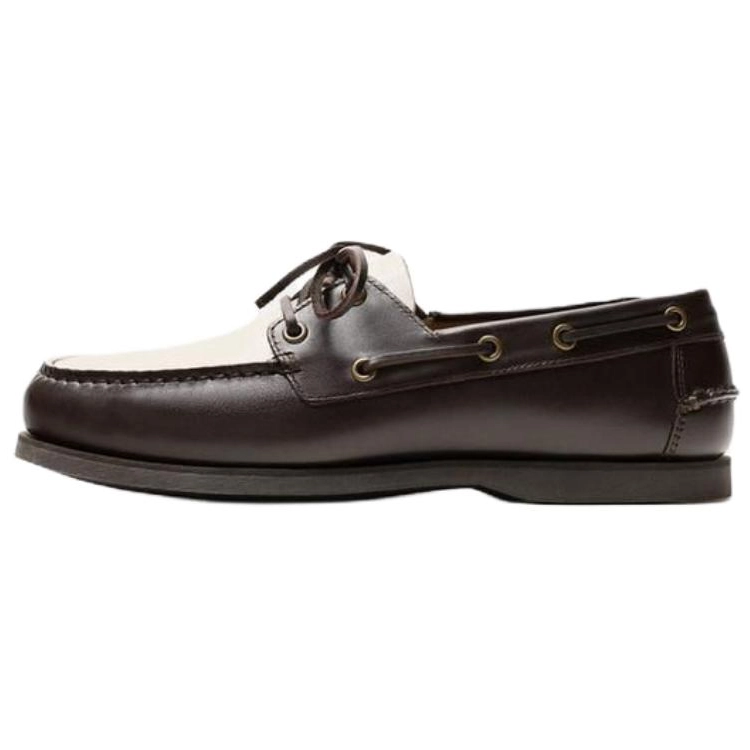 ZARA Boat Shoes Men's Dark Brown купить в интернет-магазине Yoocart с быстрой доставкой по России.