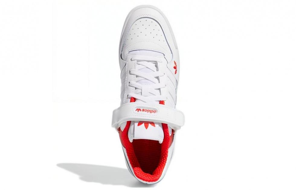Adidas Forum Low Cloud White Red купить в интернет-магазине Yoocart с быстрой доставкой по России.