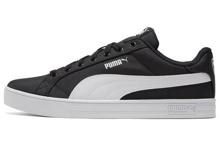 PUMA Smash Vulc Retro Casual Skateboarding Shoes Unisex Black