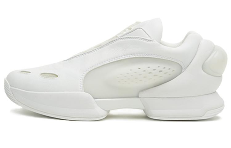 EQLZ EQUALIZER One Anti-Slip Wear-Resistant Low-Top Vintage Basketball Shoes Unisex Egg White