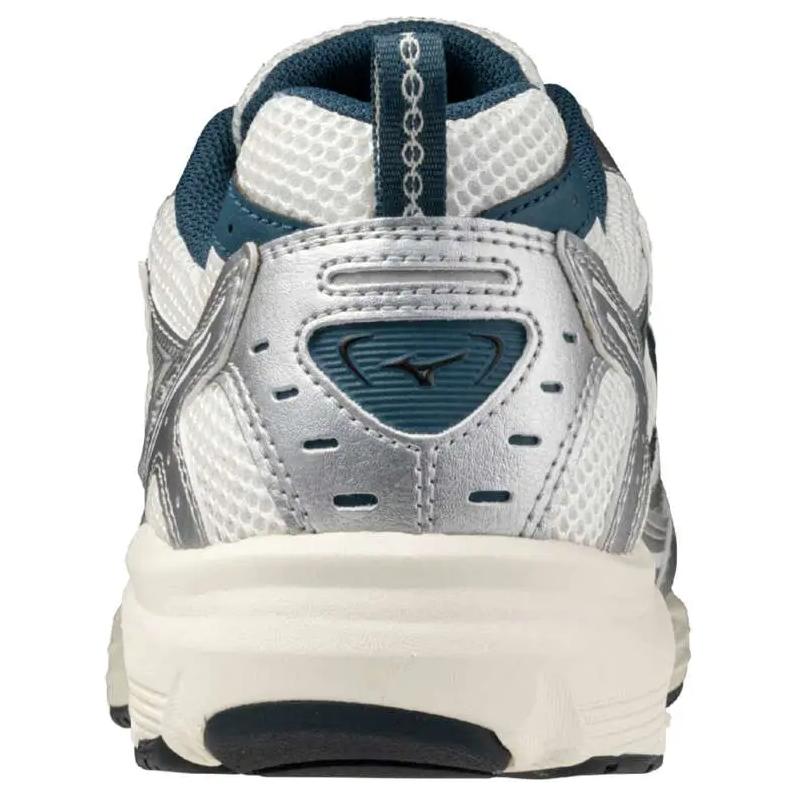 Mizuno Anti Slip Wear Resistant Low Top Casual Running Shoes Unisex Silver Blue
