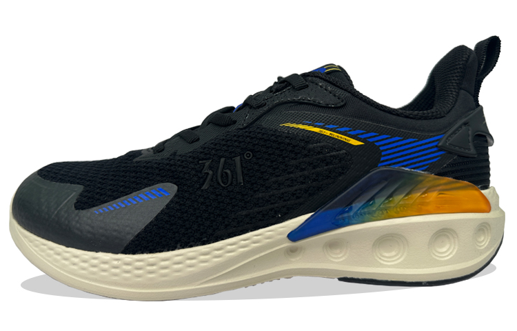 TOUWENZI D x 361° Rain Screen Anti Slip Wear Resistant Low Top Running Shoes Men's Obsidian Black