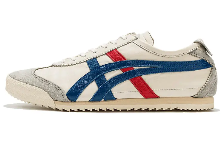 Asics Onitsuka Tiger Mexico 66 Deluxe Nm White Deluxe Blue Women's