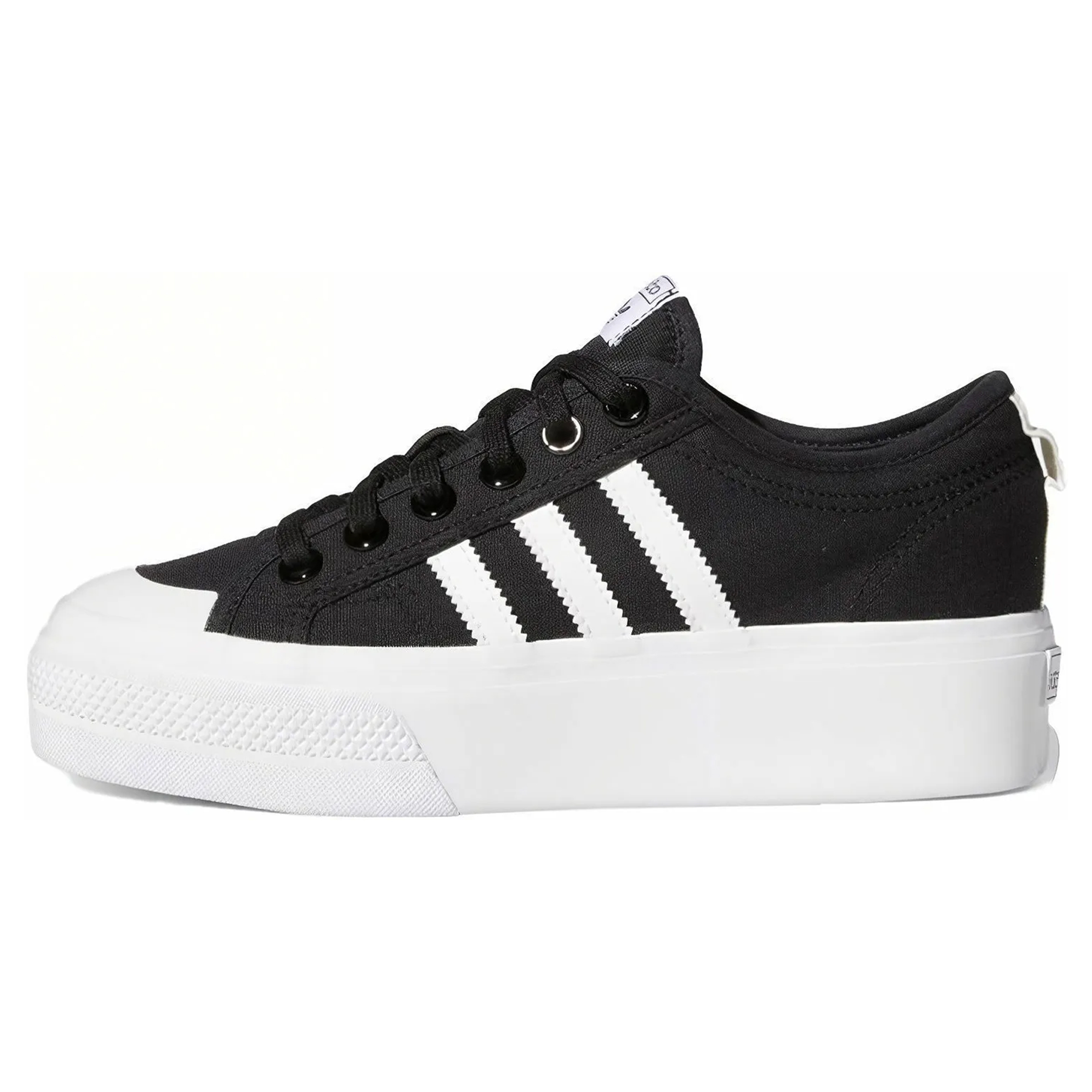 Adidas Originals Nizza Platform Slip Resistant Low top Skateboard Shoes Women's Black Pink купить в интернет-магазине Yoocart с быстрой доставкой по России.