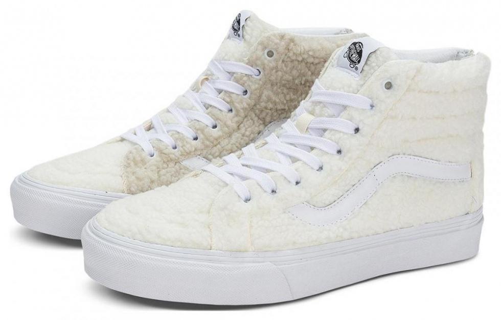 Vans SK8 Hi 'White Grey' купить в интернет-магазине Yoocart с быстрой доставкой по России.