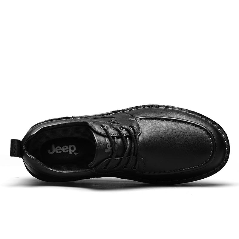 Jeep Dress Shoes Men's Low top Black/Brown купить в интернет-магазине Yoocart с быстрой доставкой по России.