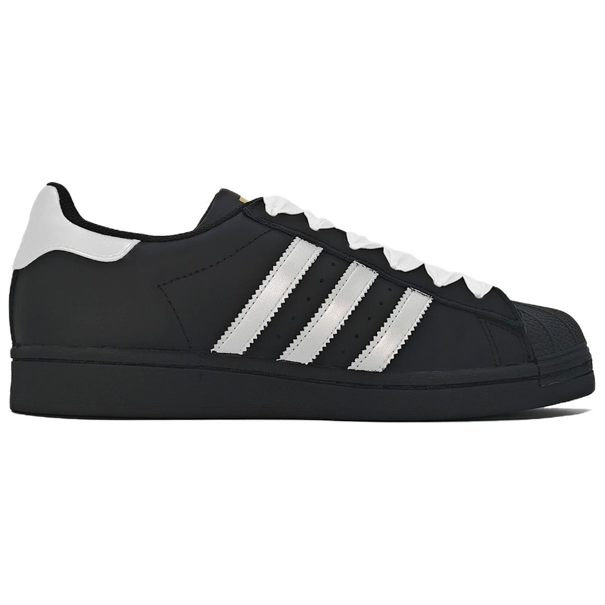 Adidas Originals Superstar Skateboard Shoes Unisex Low top Black/Silver купить в интернет-магазине Yoocart с быстрой доставкой по России.