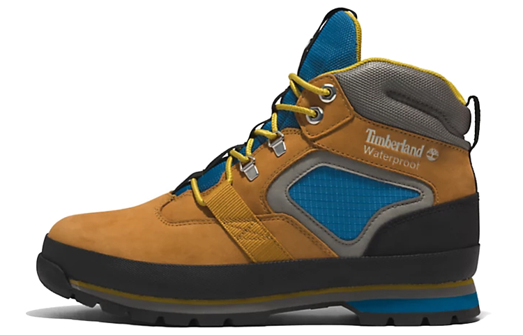 Timberland Euro Hiker TimberDry Crew Outdoor Boots Brown Blue