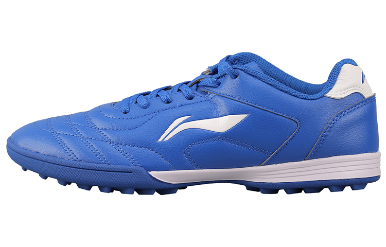 LINING Soccer Shoes Men's Low top Blue/White