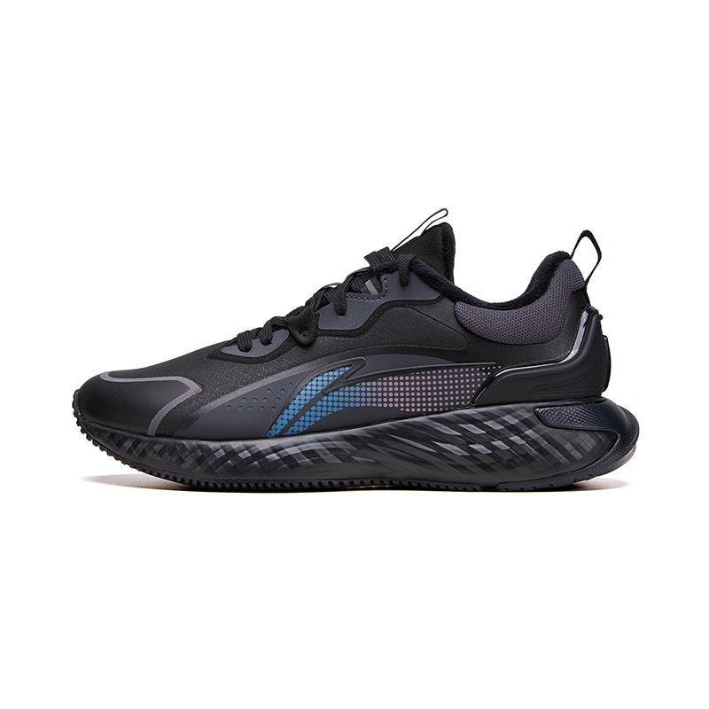 LiNing Wear-Resistant Lightweight Rebound Low-Top Casual Shoes Women's Black