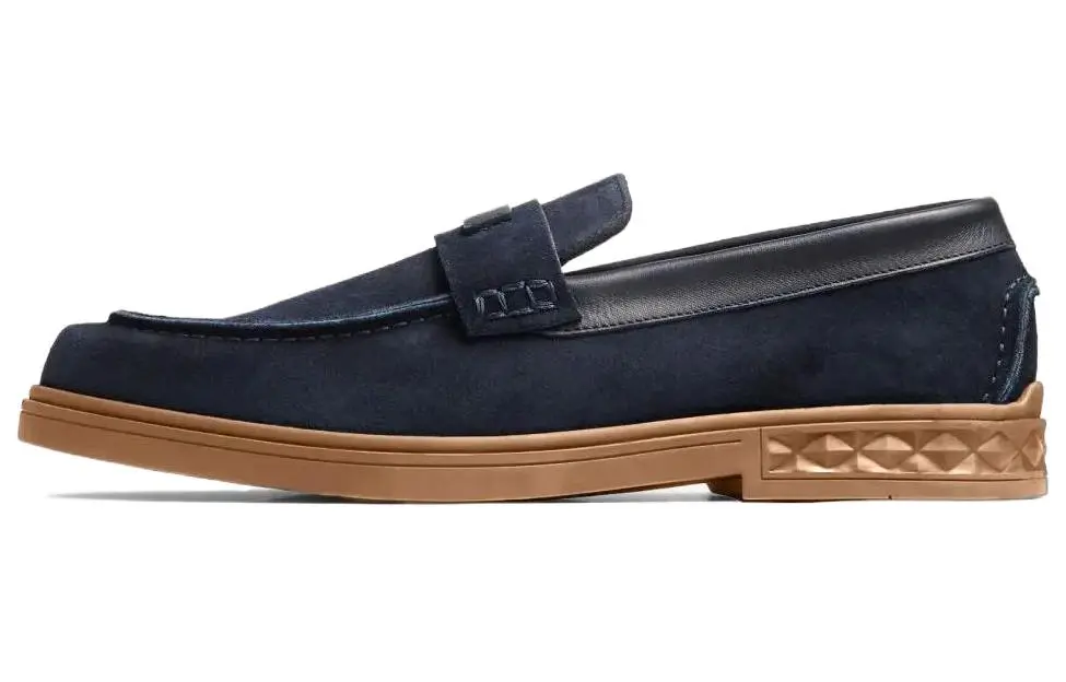 Jimmy Choo Josh Driver Suede Penny Loafers
