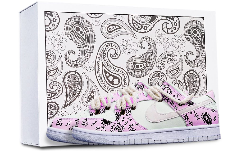 Nike Dunk Skateboard Shoes Women's Low-Top White