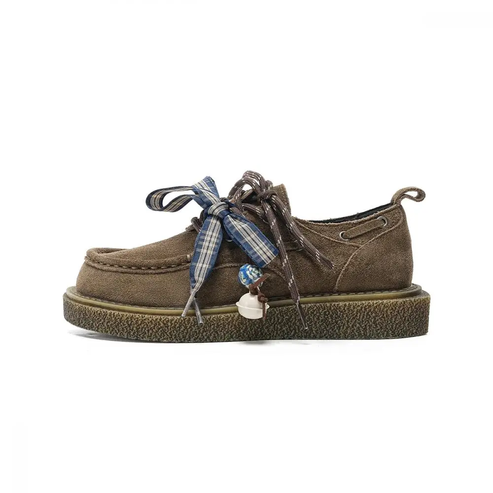 EBLAN Women's Casual Shoes Women's Brown