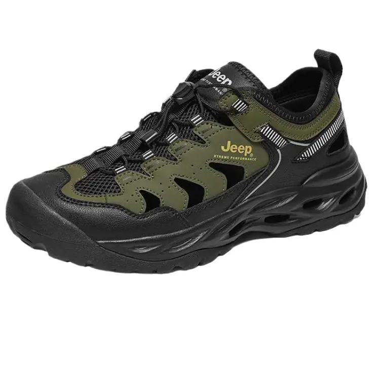 Jeep River Trekking Shoes Men's Green
