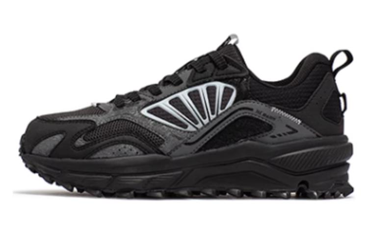 361° Cushioning, Wear Resistant Low Top Chunky Sneakers Women's Black Gray