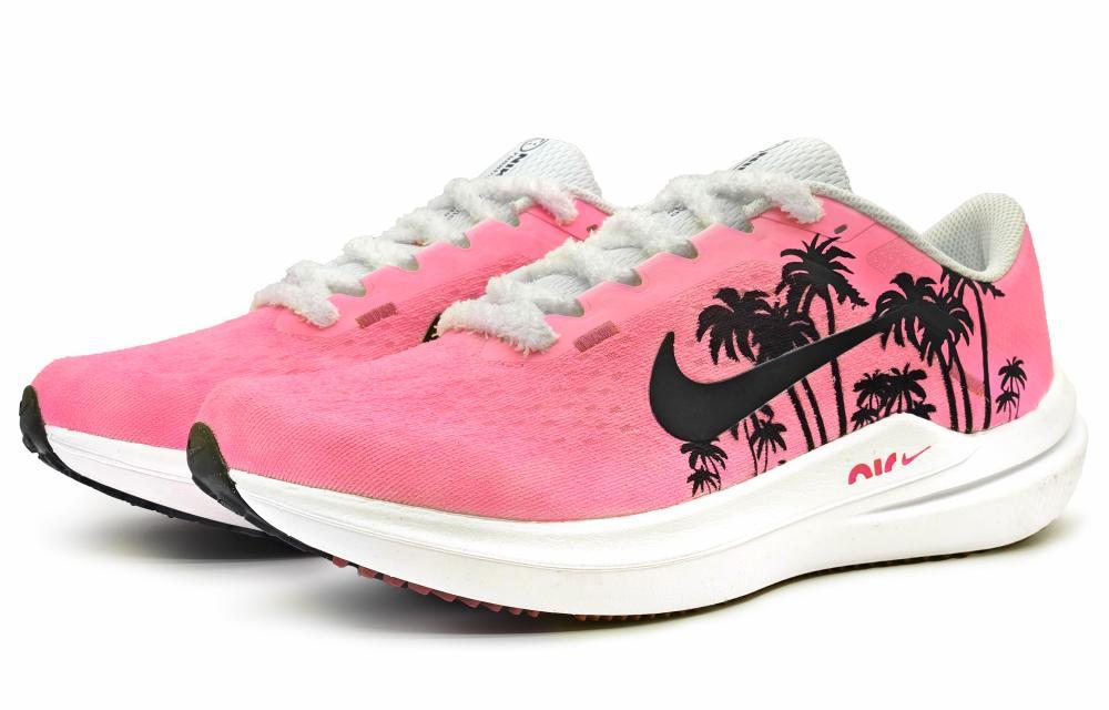 Nike Air Winflo 10 Cushioned Slip-Resistant Low-Top Running Shoes Men's Light Pink купить в интернет-магазине Yoocart с быстрой доставкой по России.
