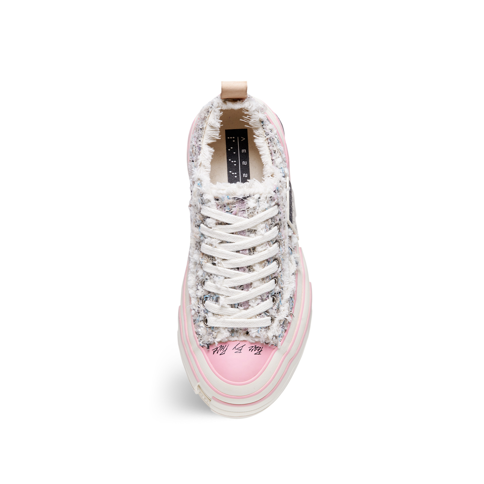 XVESSEL H.C.188 Canvas Shoes Unisex Low-Top White Purple
