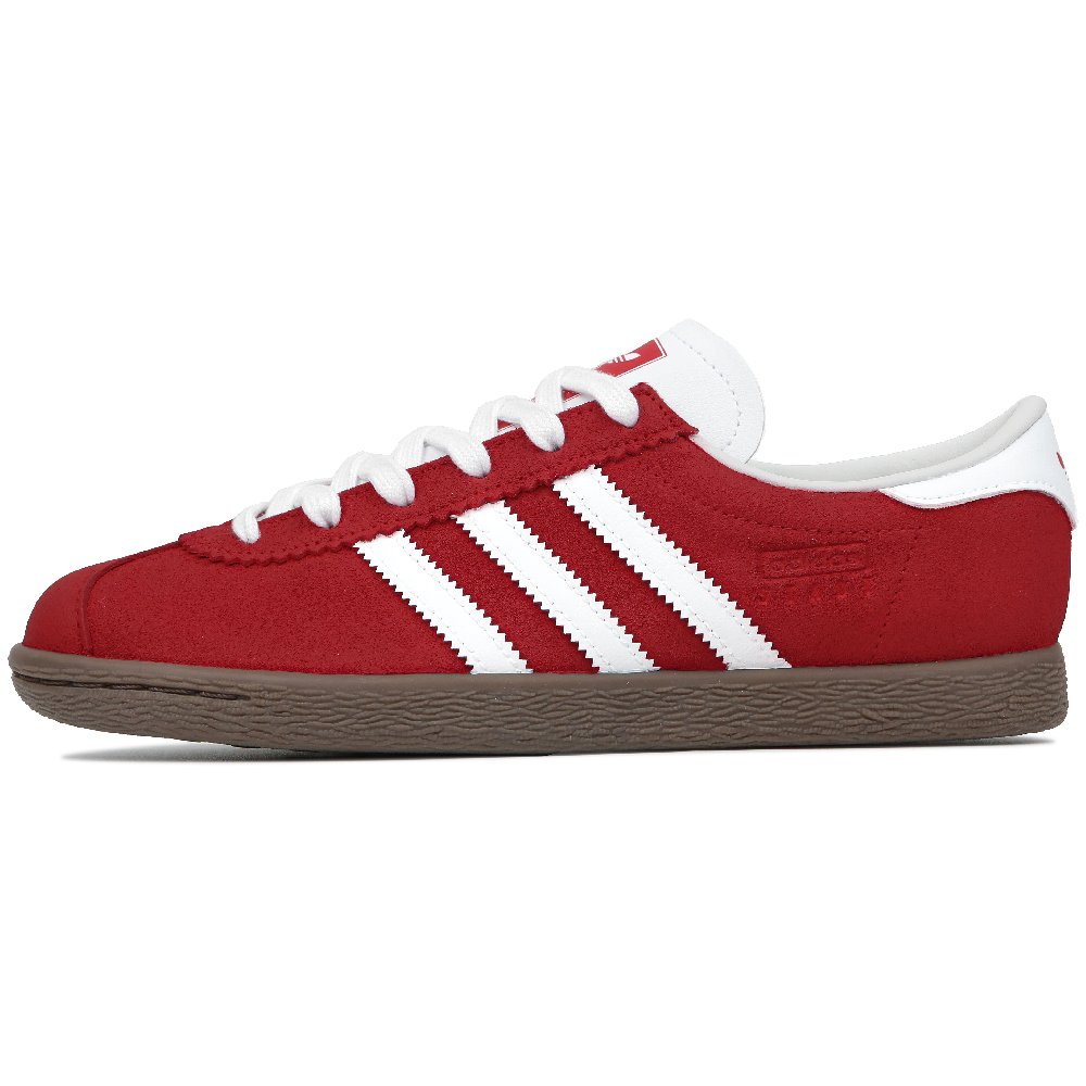Adidas Originals Stadt Anti Slip Wear Resistant Low Top Skateboard Shoes Unisex Red