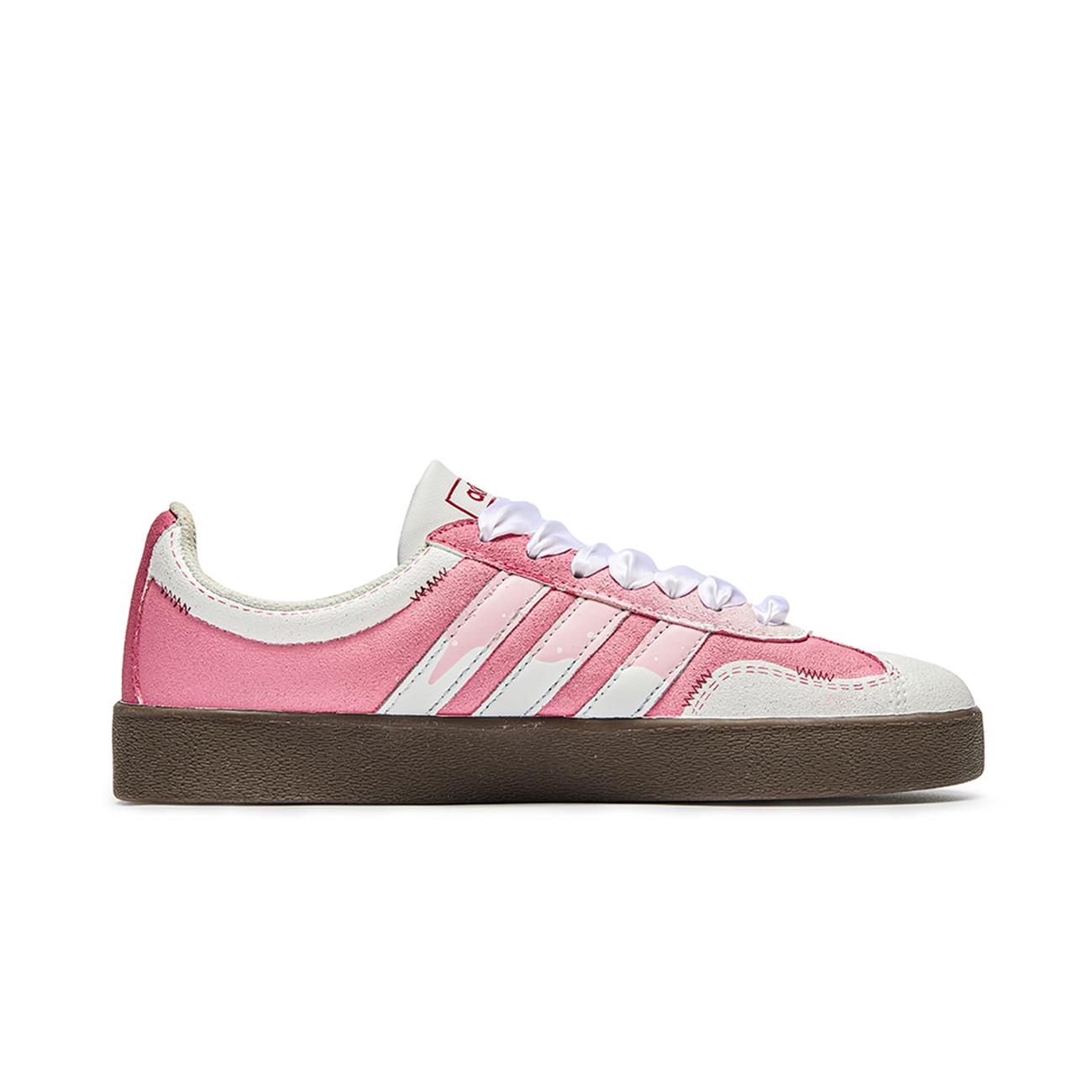 Adidas Neo VL Court Lifestyle Wu World, Box, Heart Shock Absorbers Low Top Skateboard Shoes Unisex Pink Brown купить в интернет-магазине Yoocart с быстрой доставкой по России.