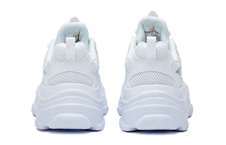 361° Slip Resistant Low top Chunky Sneakers Women's White Silver купить в интернет-магазине Yoocart с быстрой доставкой по России.