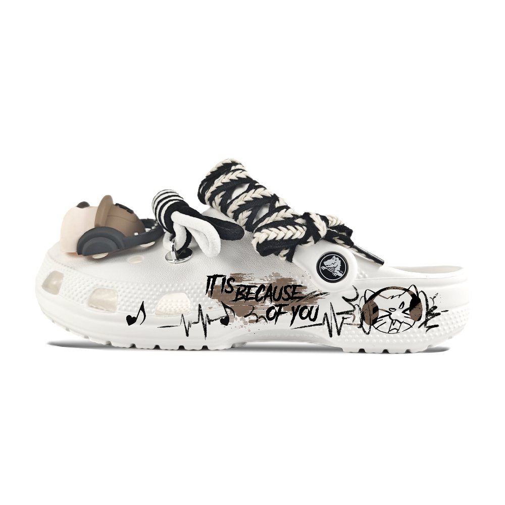 Crocs Crush Clog Clogs Unisex White