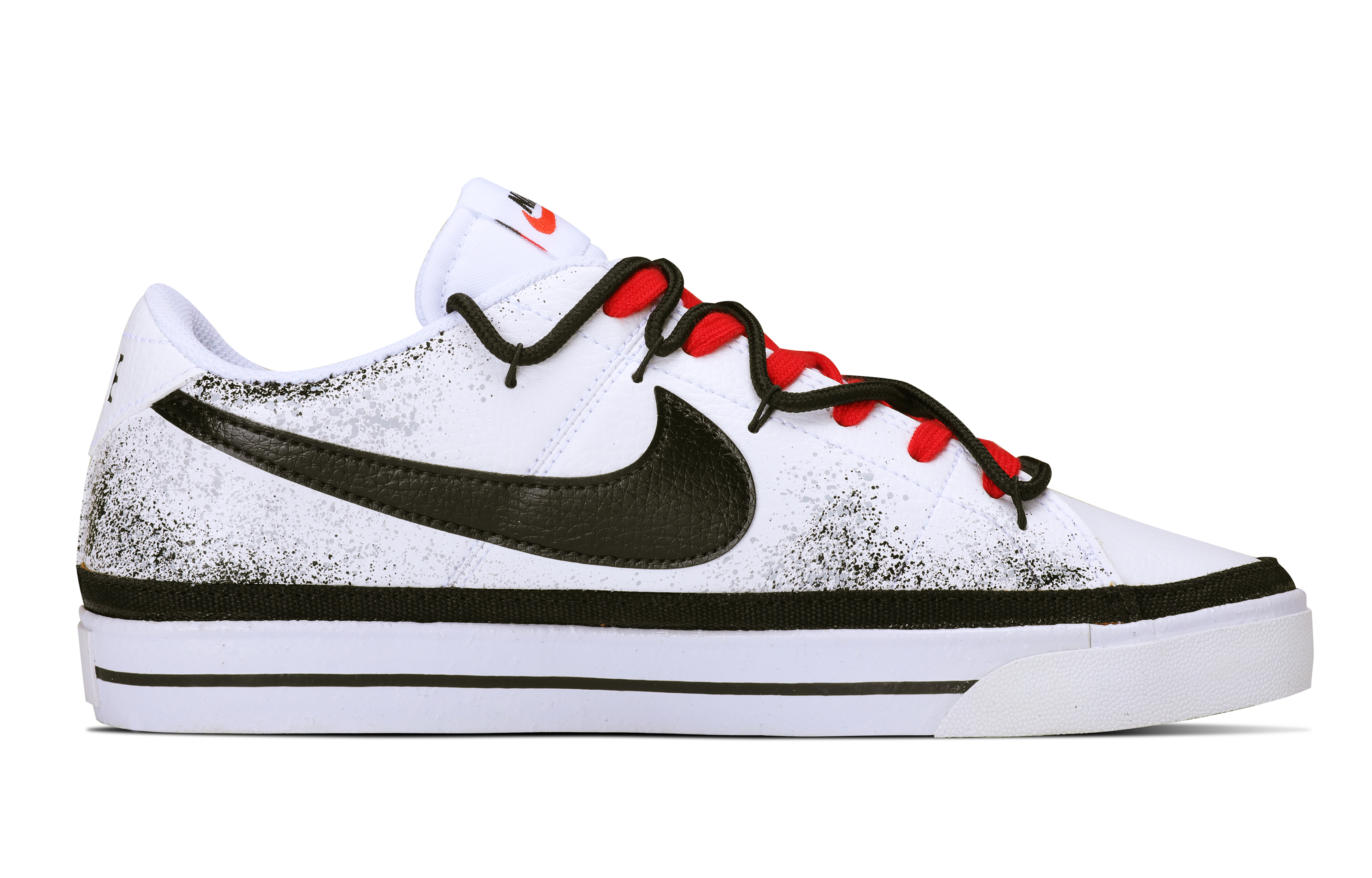 Nike Court Legacy Skateboard Shoes Men's Low top Red/White