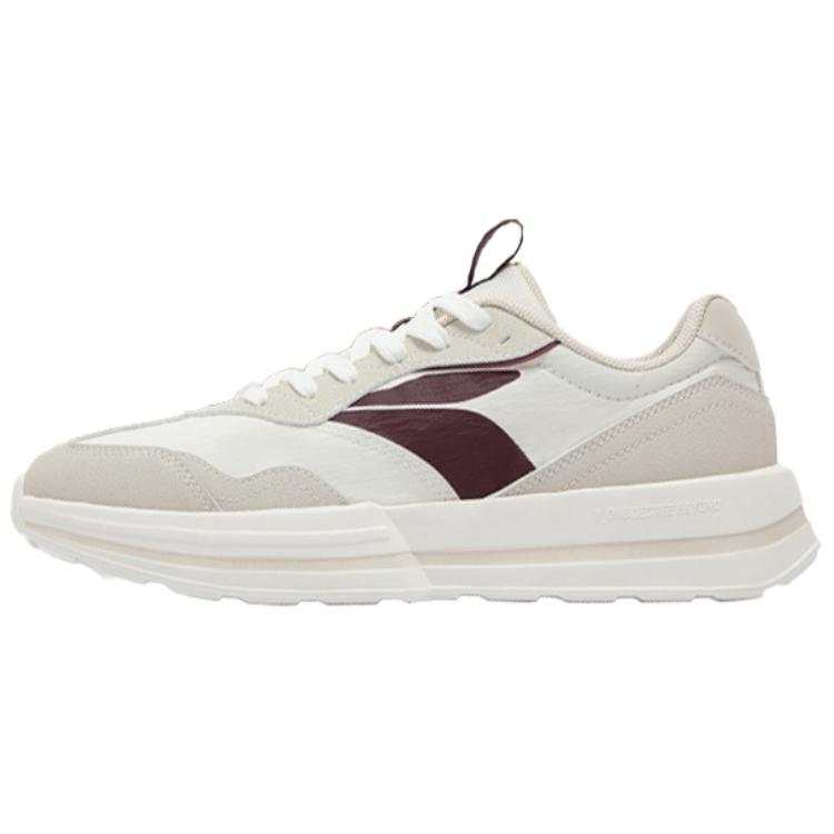 361° Wear resistant And Lightweight Low Top Casual Shoes Men's White Red