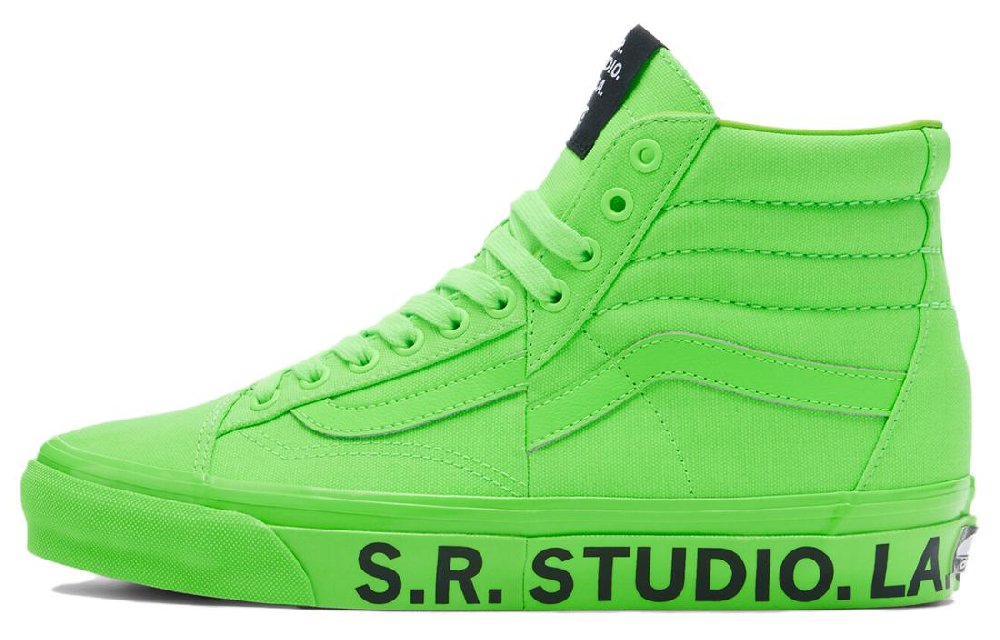 Vans Otw Sk8 Hi Clash The Wall SR. Studio LA. Ca Green Gecko