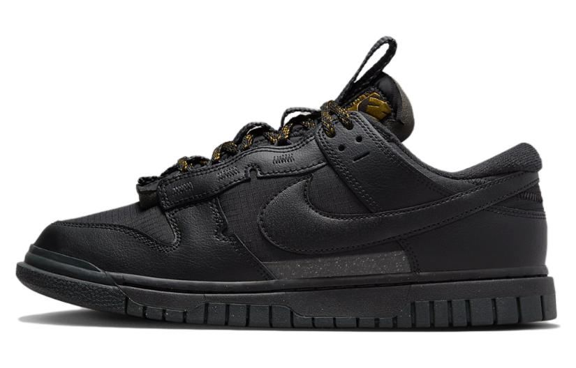 Nike Air Dunk Jumbo Low Black Gold
