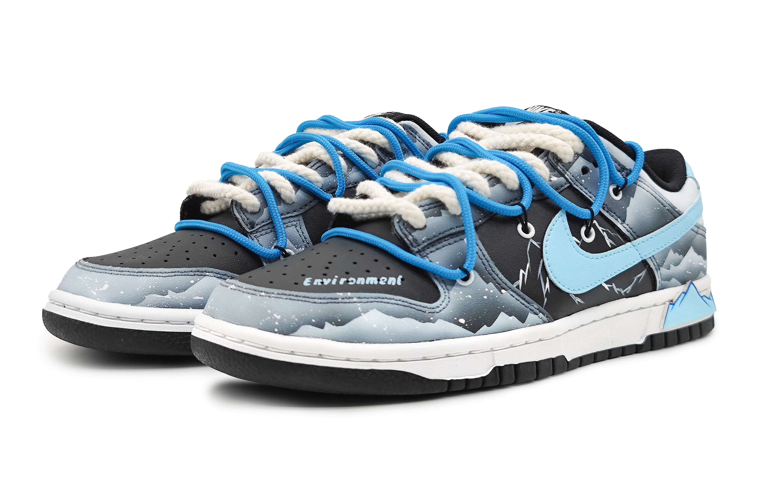 Nike Dunk Skateboard Shoes Women's Low-Top Black/White купить в интернет-магазине Yoocart с быстрой доставкой по России.