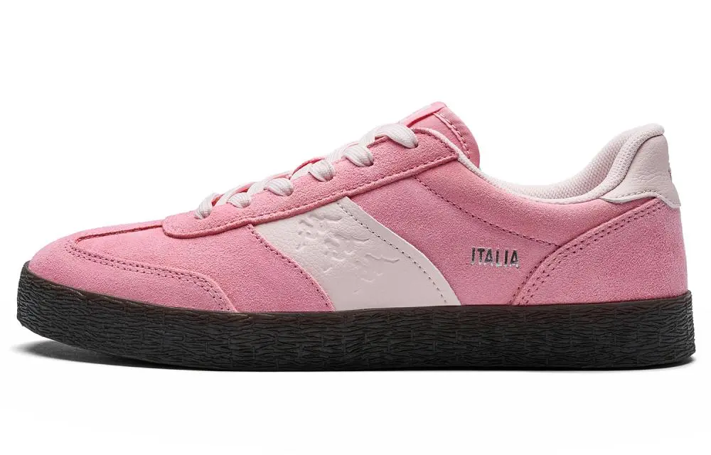 Kappa Back to Back Abrasion Resistant Low top Skateboard Shoes Women's Hibiscus Blossom Pink