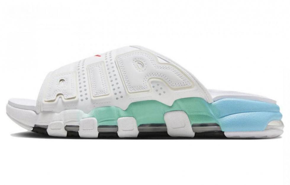 Nike Air More Uptempo Slide Aqua