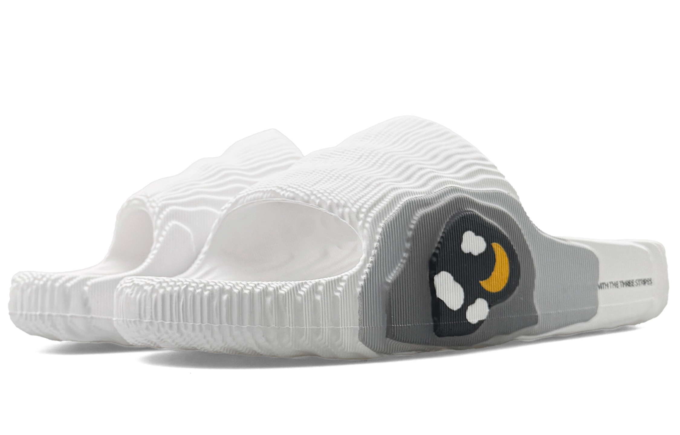 Adidas Originals ADILETTE 22 Abrasion Resistant Slide Slippers Unisex White купить в интернет-магазине Yoocart с быстрой доставкой по России.