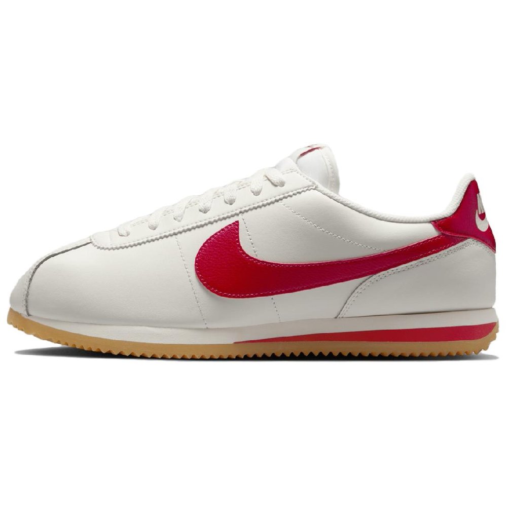 Nike Cortez Leather Sail Gum Yellow University Red