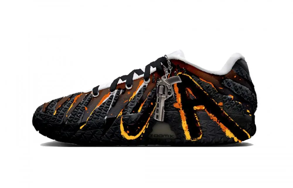 Nike Ja Morant 3 Shadow Of The West Low top Basketball Shoes Men's Yellow Black