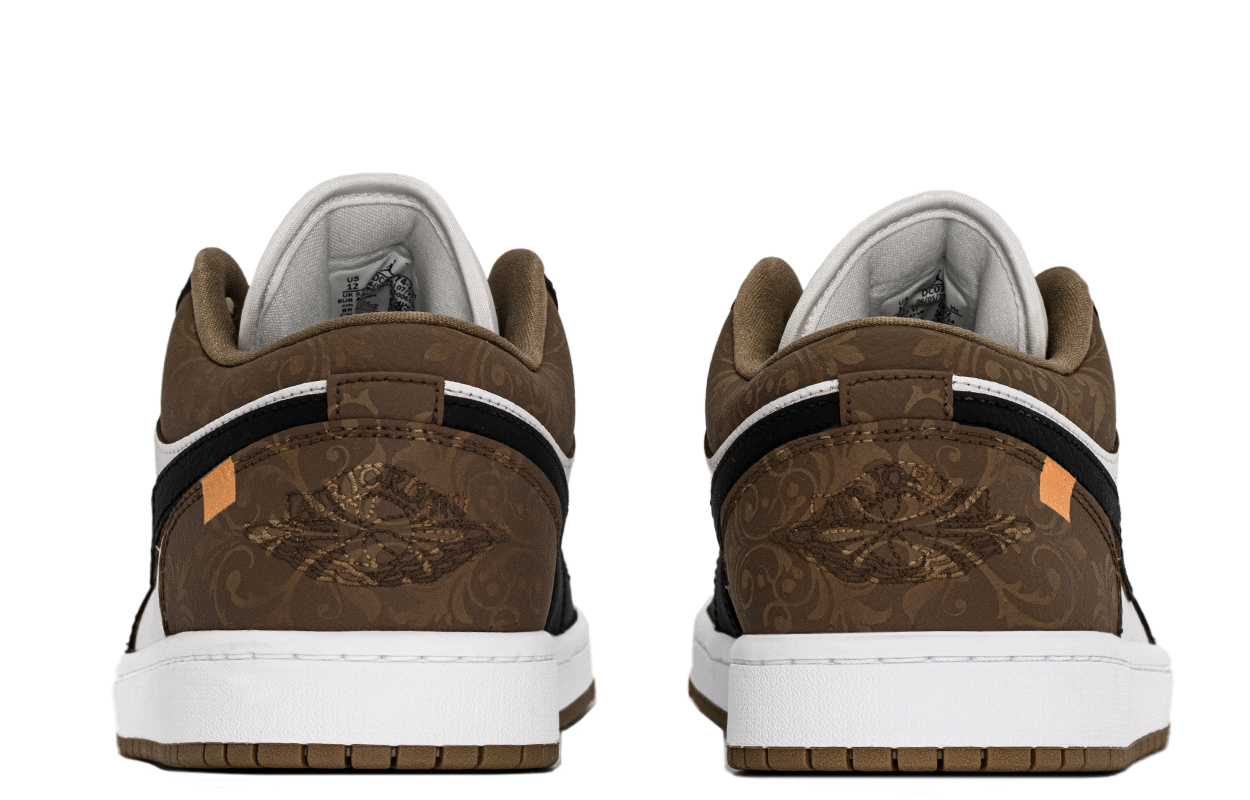 Jordan Air Jordan 1 Abrasion Resistant Low top Vintage Basketball Shoes Unisex Mocha купить в интернет-магазине Yoocart с быстрой доставкой по России.