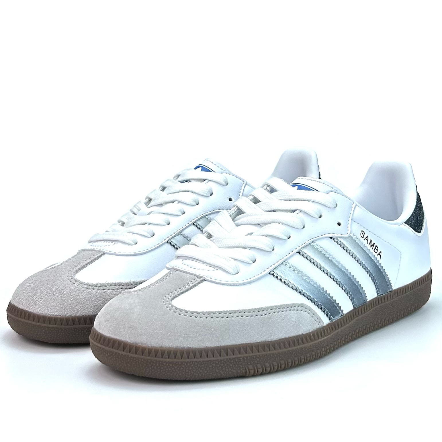Adidas Originals SAMBA OG German Army Trainers Unisex Low top Black/White/Silver купить в интернет-магазине Yoocart с быстрой доставкой по России.