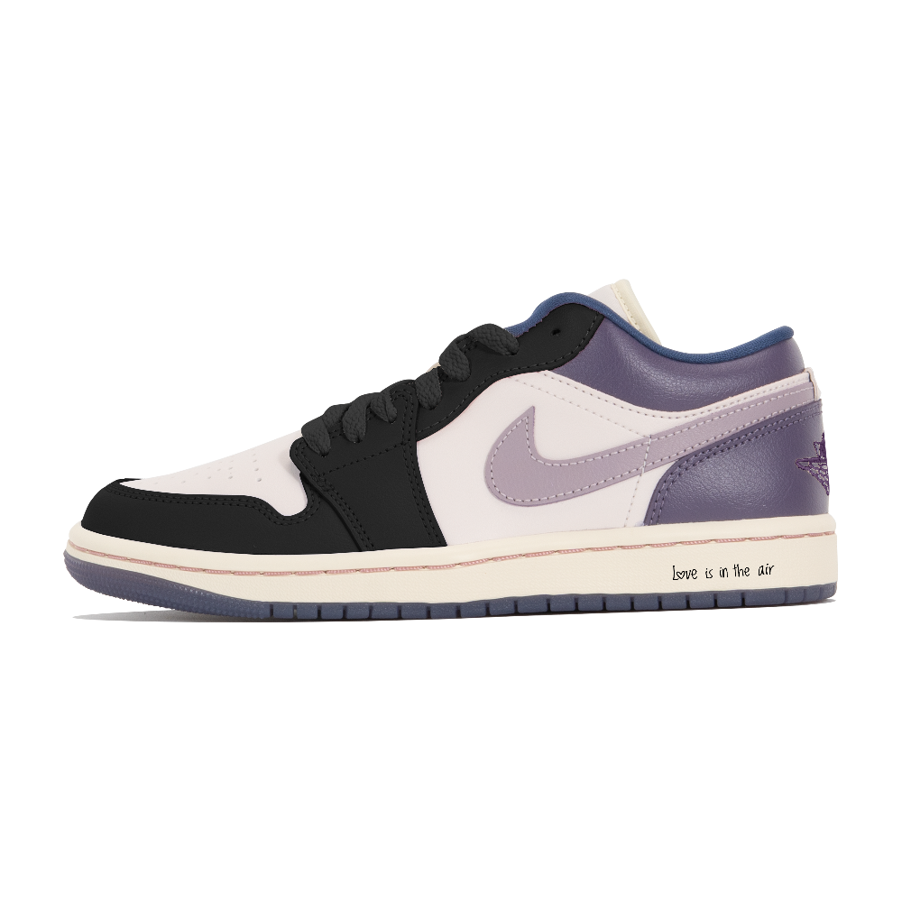 Jordan Air Jordan 1 Vintage Basketball Shoes Women's Low Top Pink