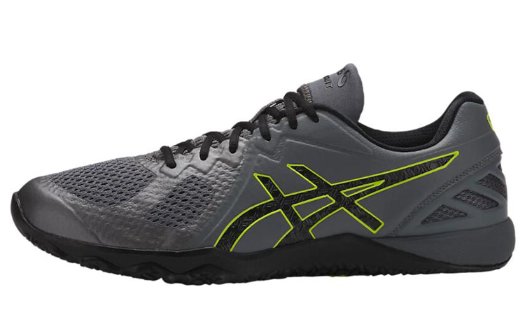 Asics Conviction X 'Dark Grey Yellow'
