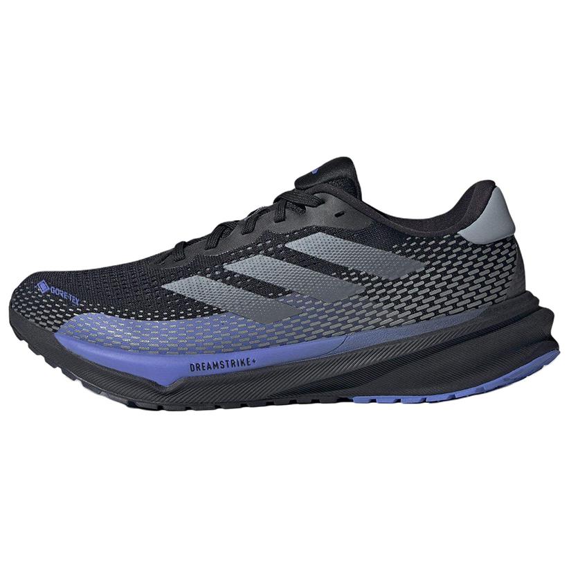 Adidas Supernova Gore Tex Core Black Grey Cobalt Blue