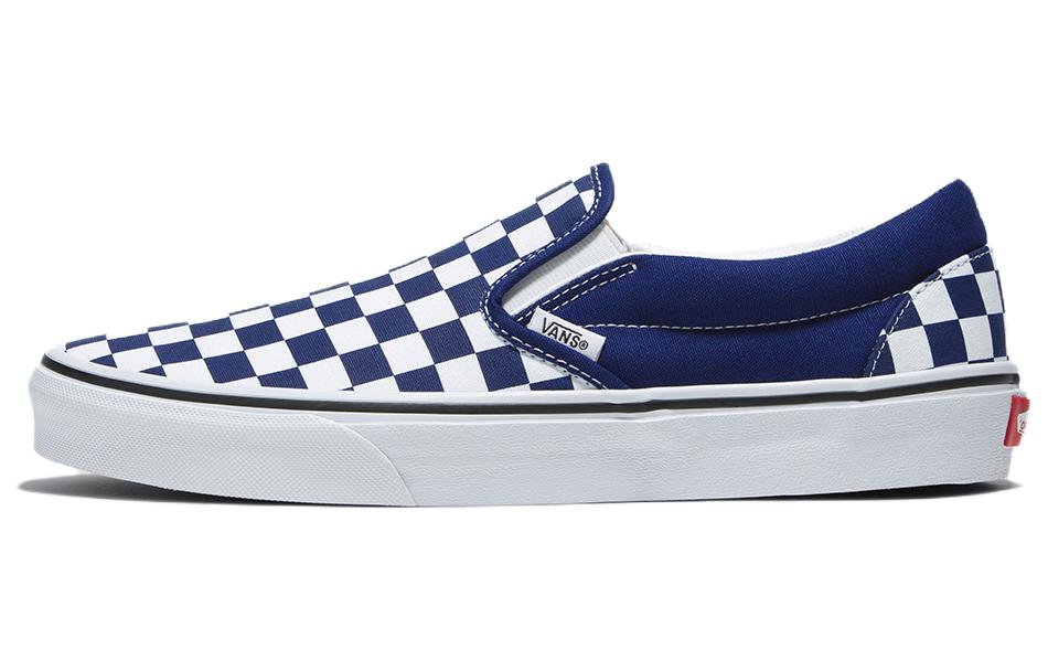 Slip On Classic Vans 'Checkerboard Beacon Blue'