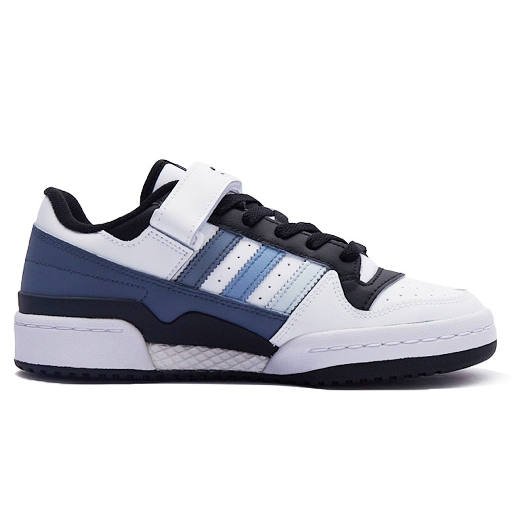 Adidas Originals FORUM Bubble Jellyfish Blueberry Soda Wear-Resistant Low-Top Skateboard Shoes Unisex Blue