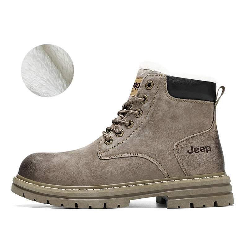 Jeep Short Martin Boot Men's Khaki
