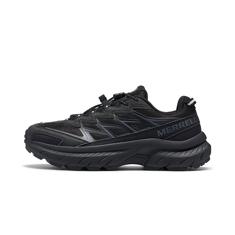 MERRELL FREE STRIDE LITE Abrasion Resistant Low Top Hiking Shoes Unisex Black